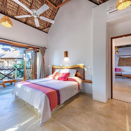 Casa Kuaa Hotell Brisas de Zicatela Eksteriør bilde