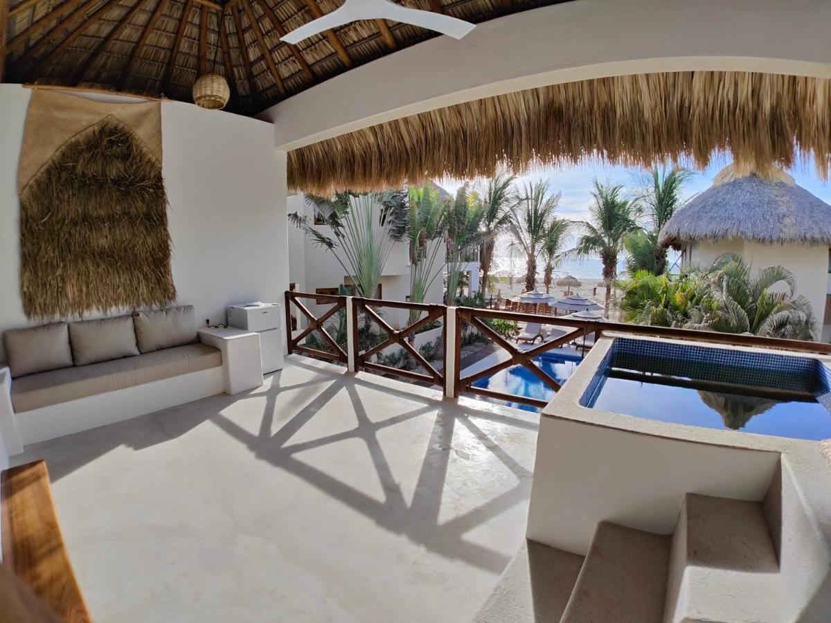 Casa Kuaa Hotell Brisas de Zicatela Eksteriør bilde
